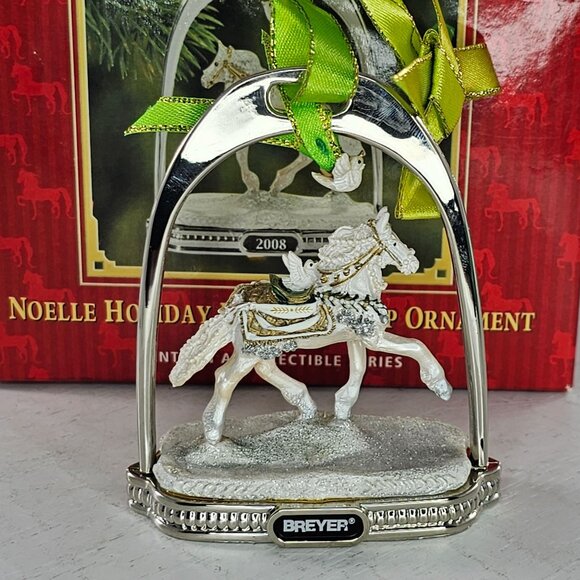 Breyer Noelle Holiday Horse Stirrup Ornament 2008 Christmas #700308 - Picture 6 of 7